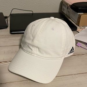 White Adidas Hat